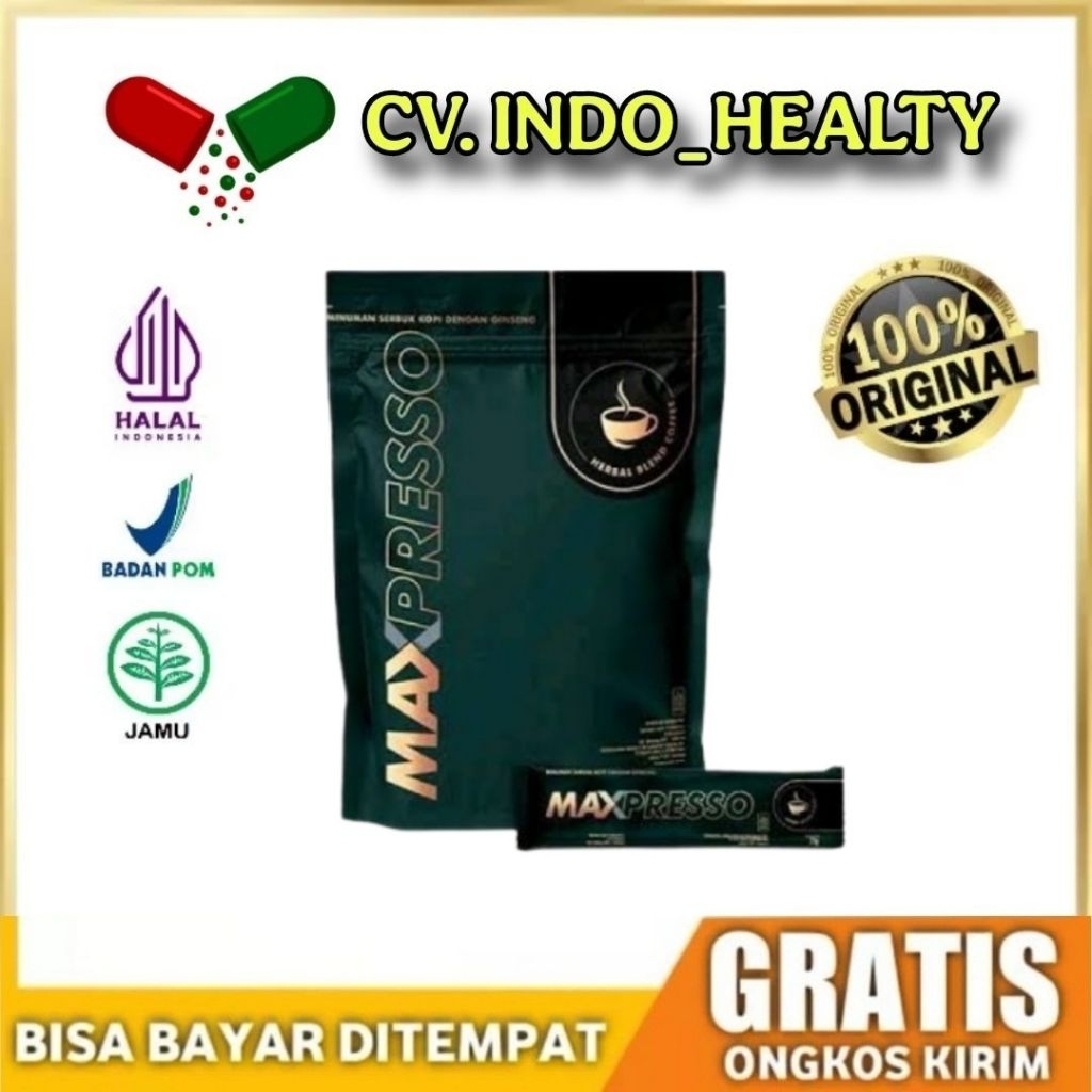 

MAX PRESSO HWI Original asli Kopi Max Presso Hwi Maxpresso