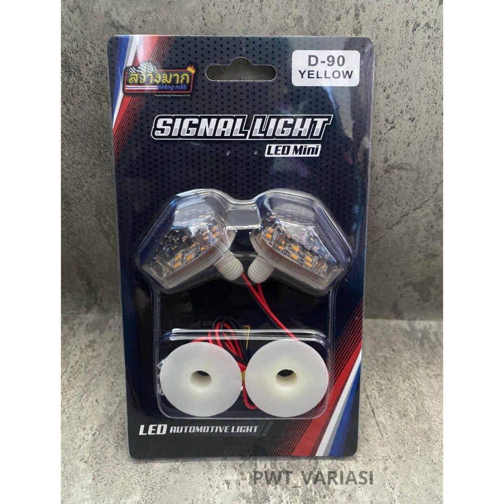new deals lampu sein tempel led d-90 kuningoval swangmak universal mxking vixion cb150 dll