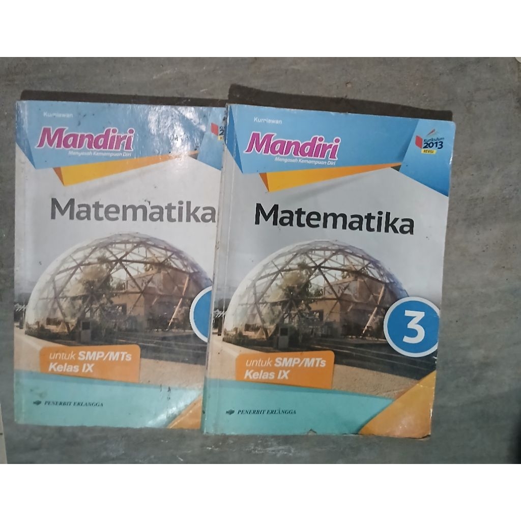 Preloved Mandiri Erlangga Matematika SMP