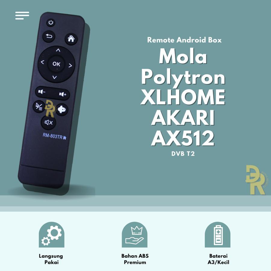 Langsung Connect Remote Set Top BOX Android BOX MOLA TV M11 STB polytron Akari