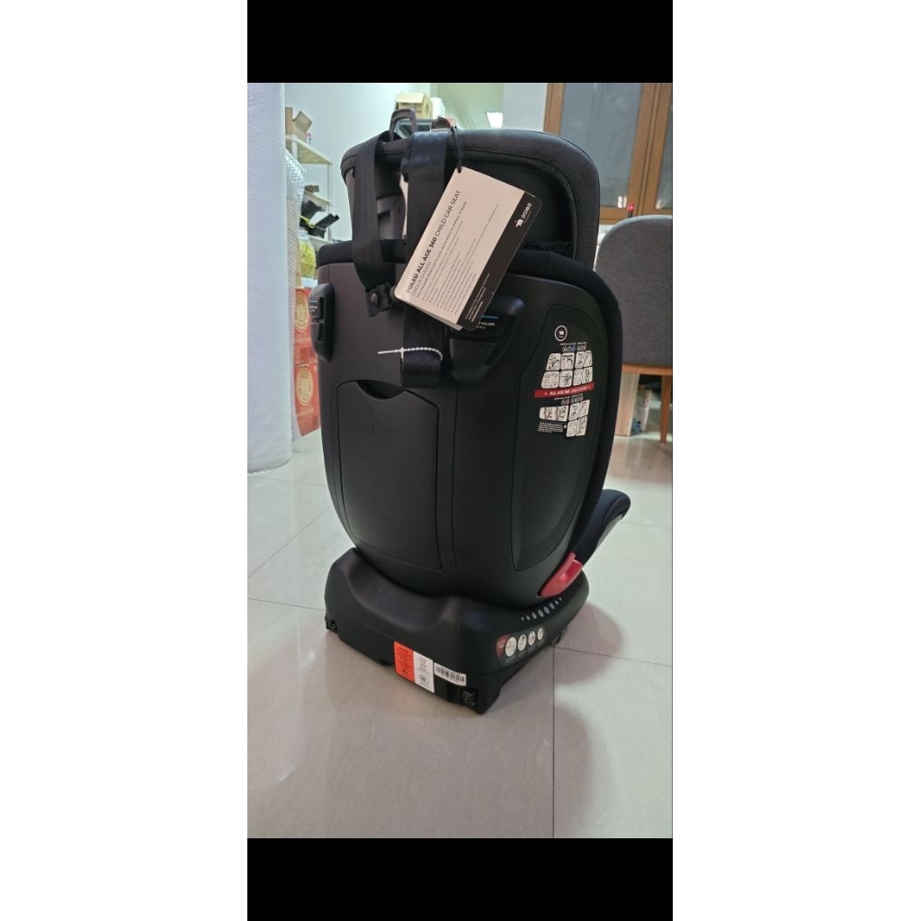 boleh nego tipis PRELOVED POLED All Age 360 Child Car Seat Black kursi mobil anak