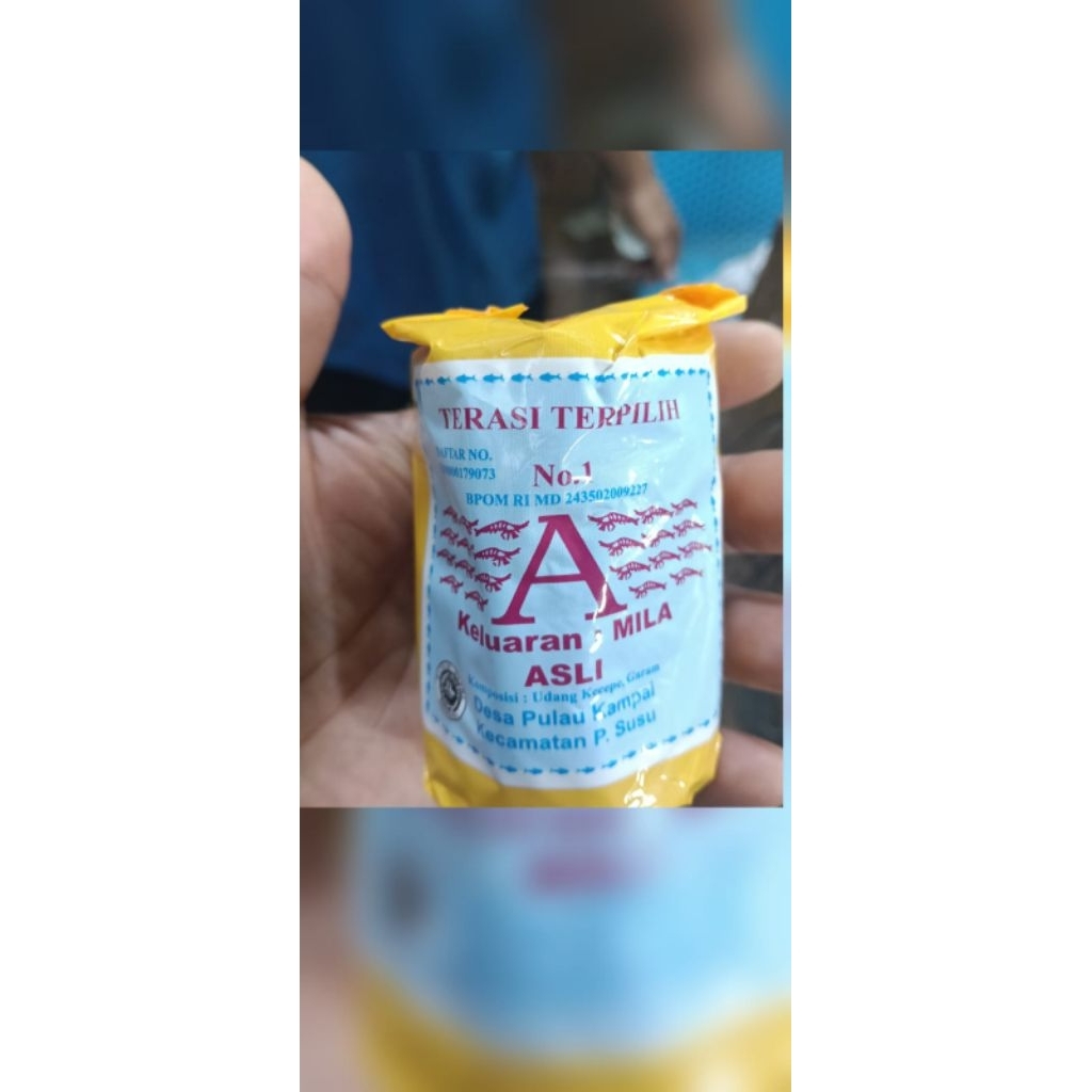 

terasi pilihan ,terasi A ,terasi medan asli 1 bks