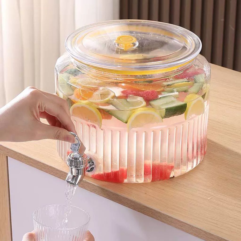 Dispenser Plastik 5,6 Liter | Dispenser Minuman | Dispenser Air Minum | Dispenser Aesthetic | Kettle