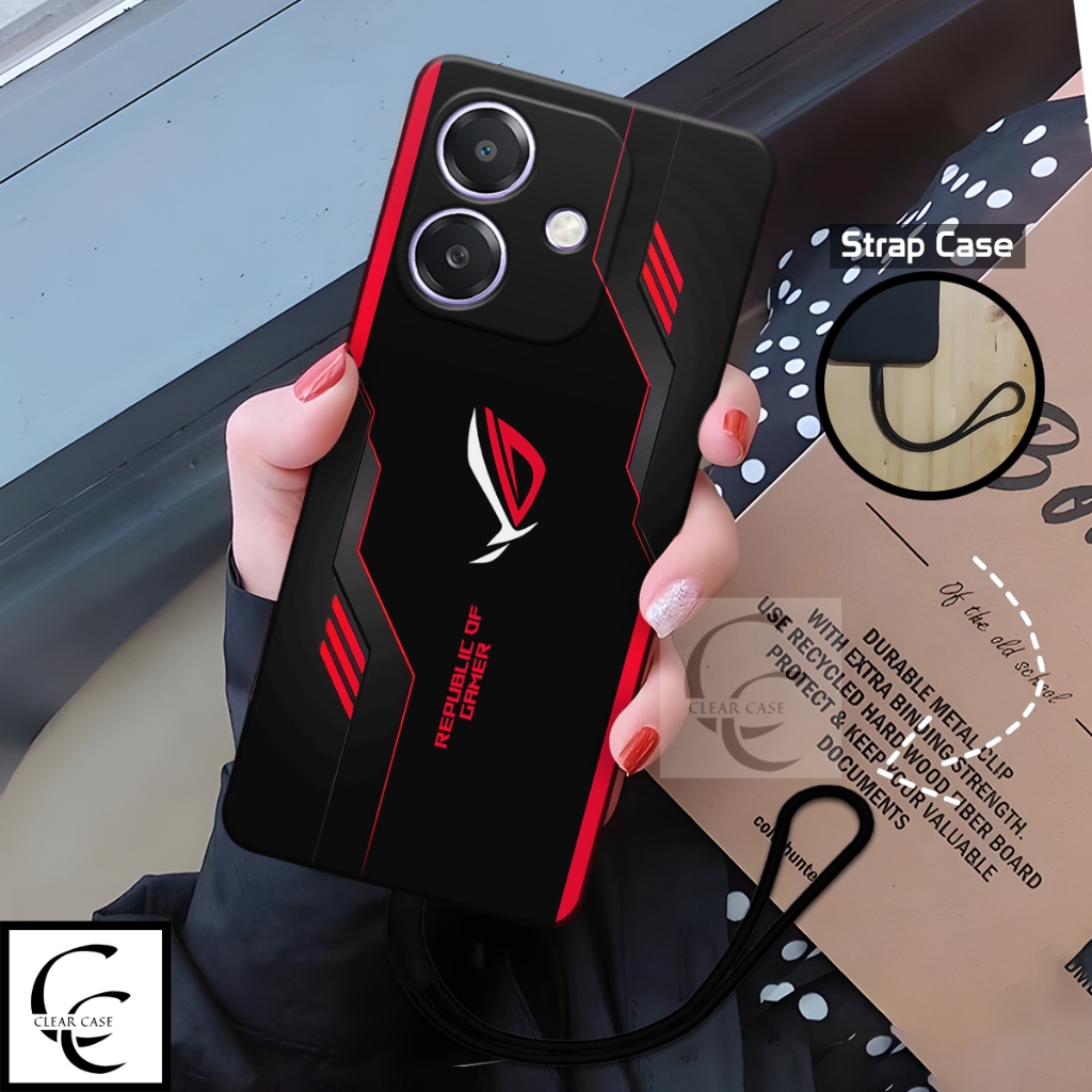 Softcase HP Oppo A5i  & Oppo A3X Terbaru Motif Gaming - Casing Oppo A5i & Oppo A3X | Case Oppo A5i &