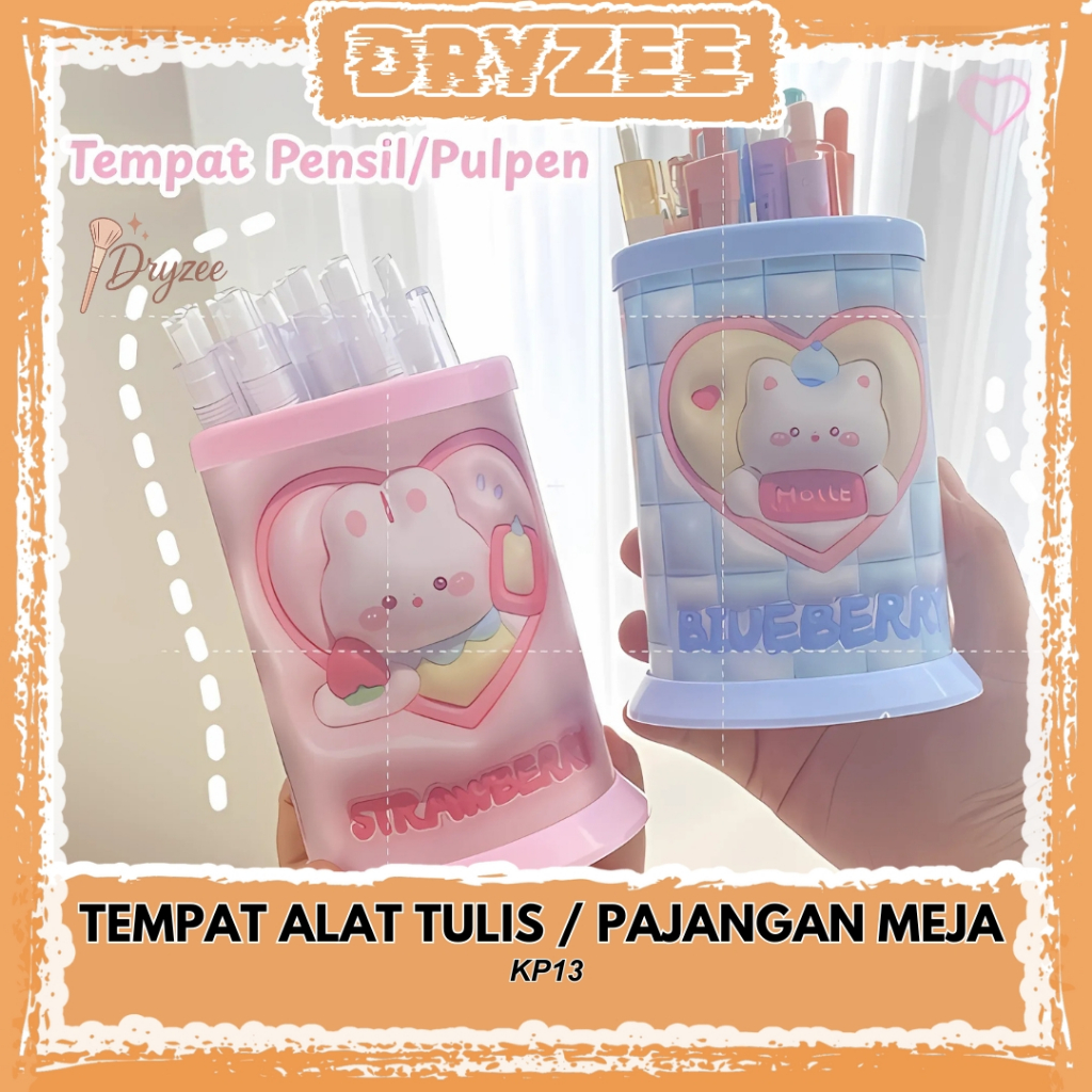 

Tempat Pena Pensil Tempat Alat Tulis Pajangan Meja Hiasan Meja Kerja Unik Lucu Kotak Pulpen KP13