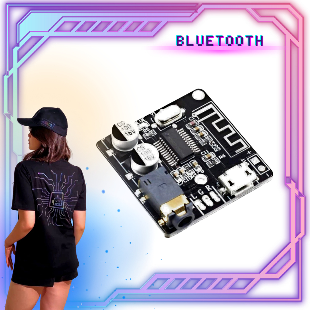 Audio Bluetooth Receiver Module - 5.0 - Digibot Official