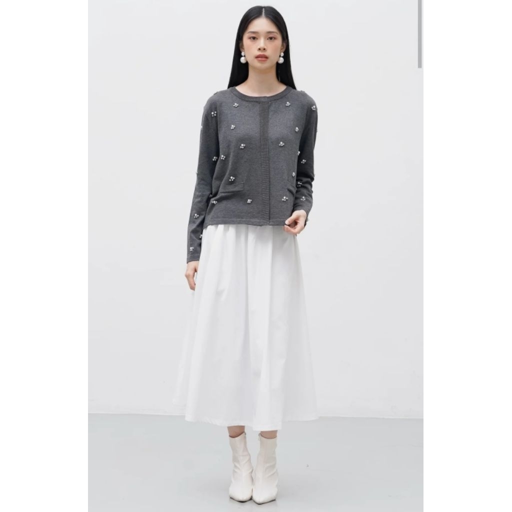 This Is April, Portia Cardigan Grey (ORI)