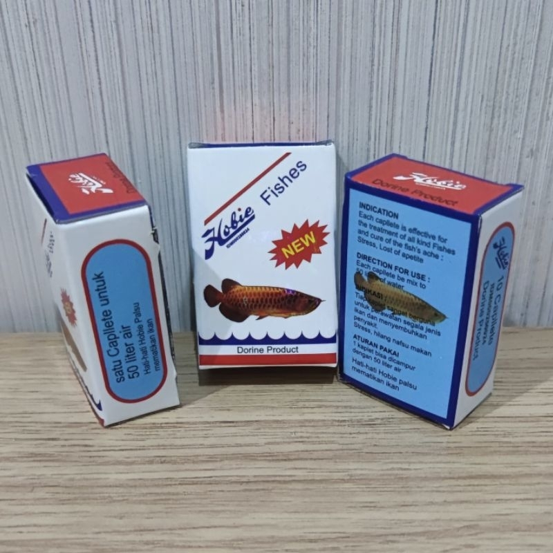 Hobie Obat Nafsu Makan Stress Ikan Arowana Vitamin ikan Arwana Original