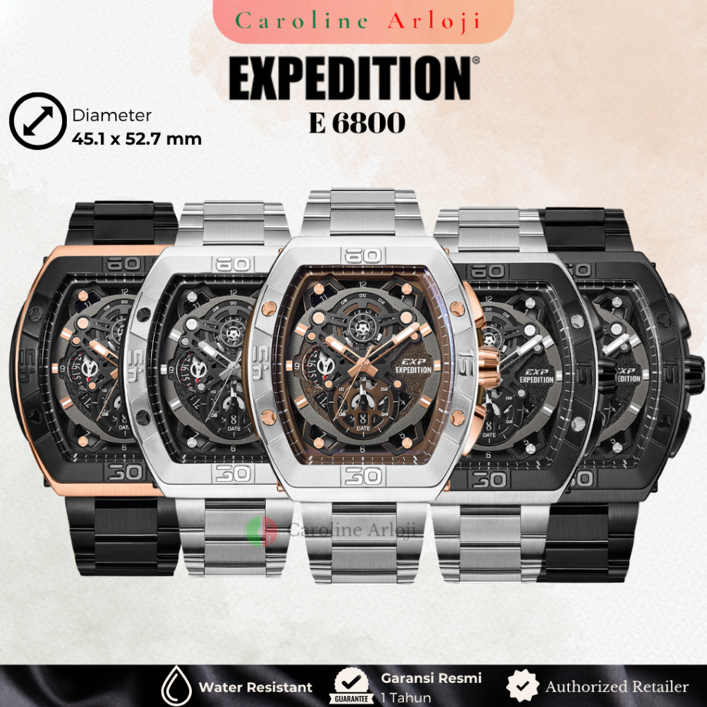 Jam Tangan Pria Expedition E6800 / E 6800 Original Garansi Resmi
