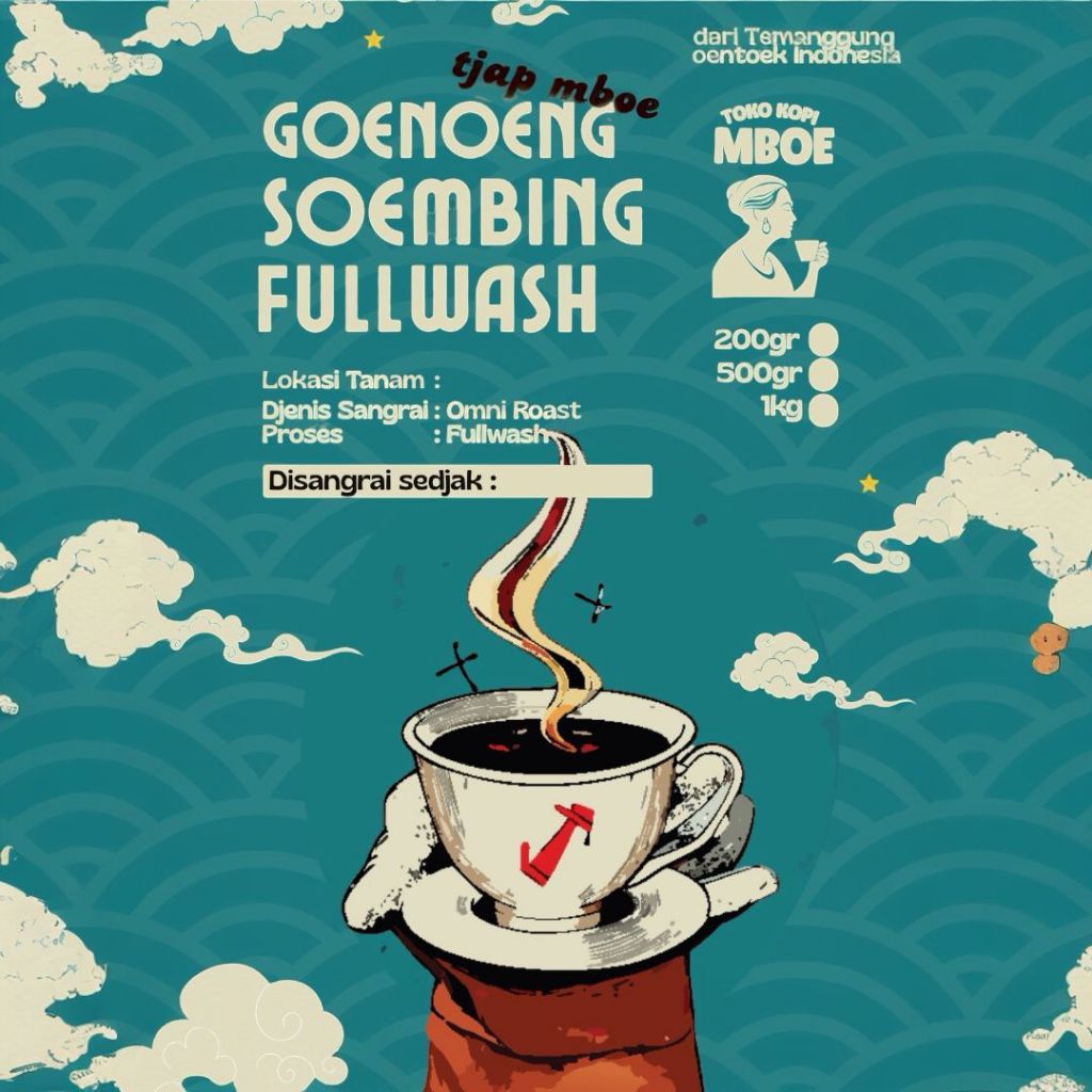 

Kopi arabika full wash sumbing