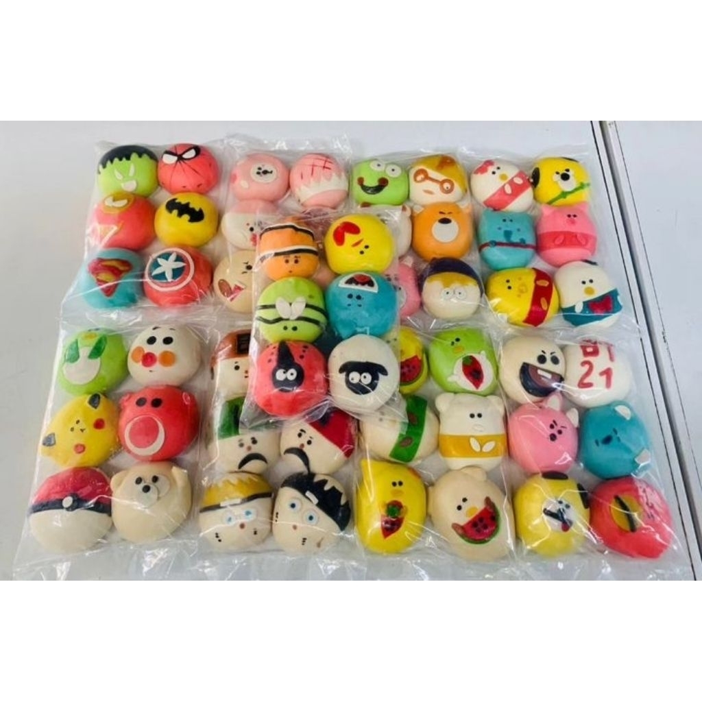 

Bakpao Karakter isi 6pcs