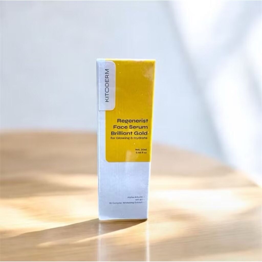 Kitoderm Regenerist Face Serum Brilliant Gold