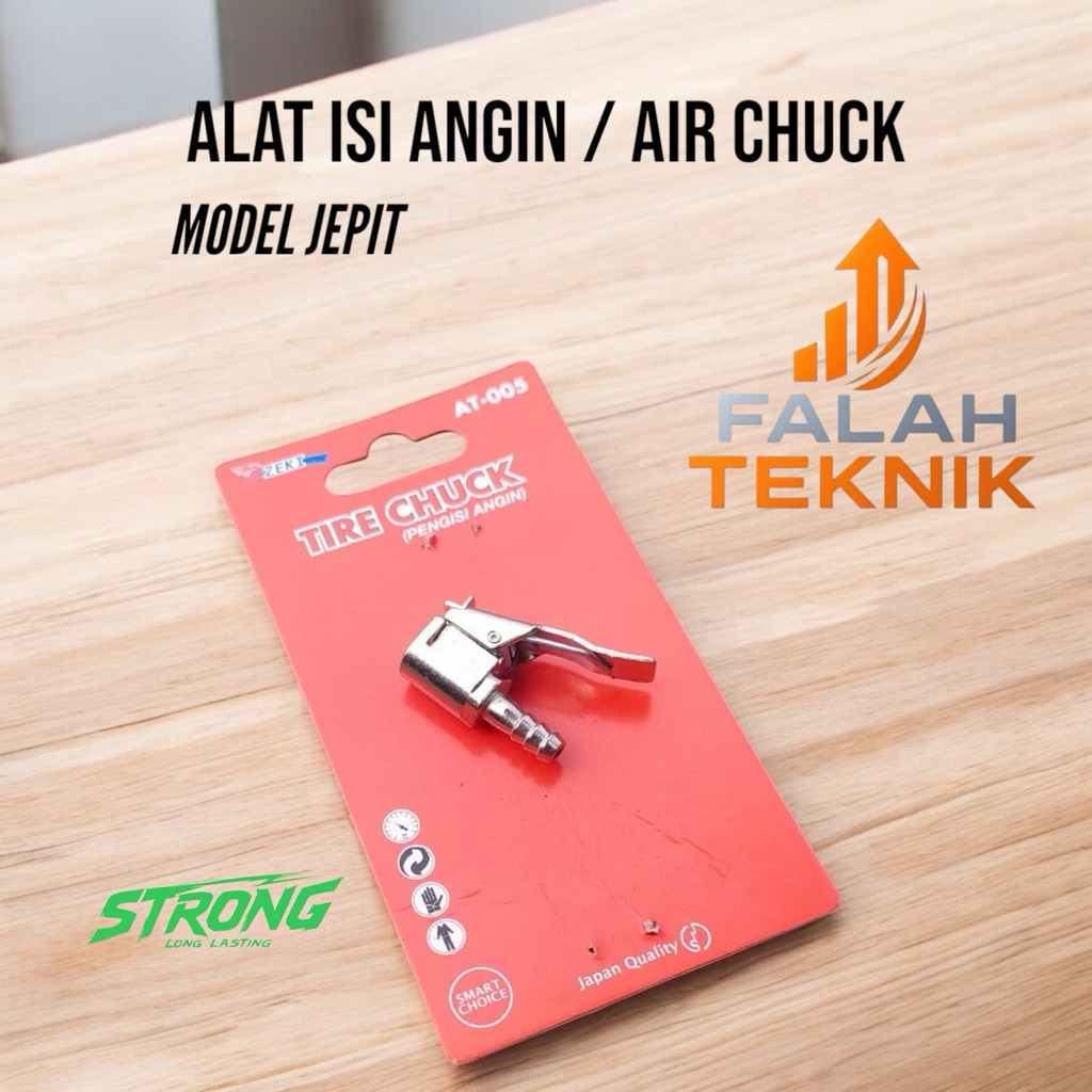 AIR CHUCK PENGISIAN ANGIN JEPIT MODEL KLIP TIRE CHUCK CLIP MURAH
