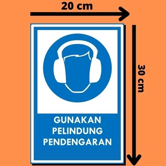 

Stiker himbauan gunakan pelindung pendengaran Sticker sign pelindung pendengaran tanda himbauan untuk menggunakan pelindung pendengaran safety sign stiker label| sticker| stiker vinyl custom