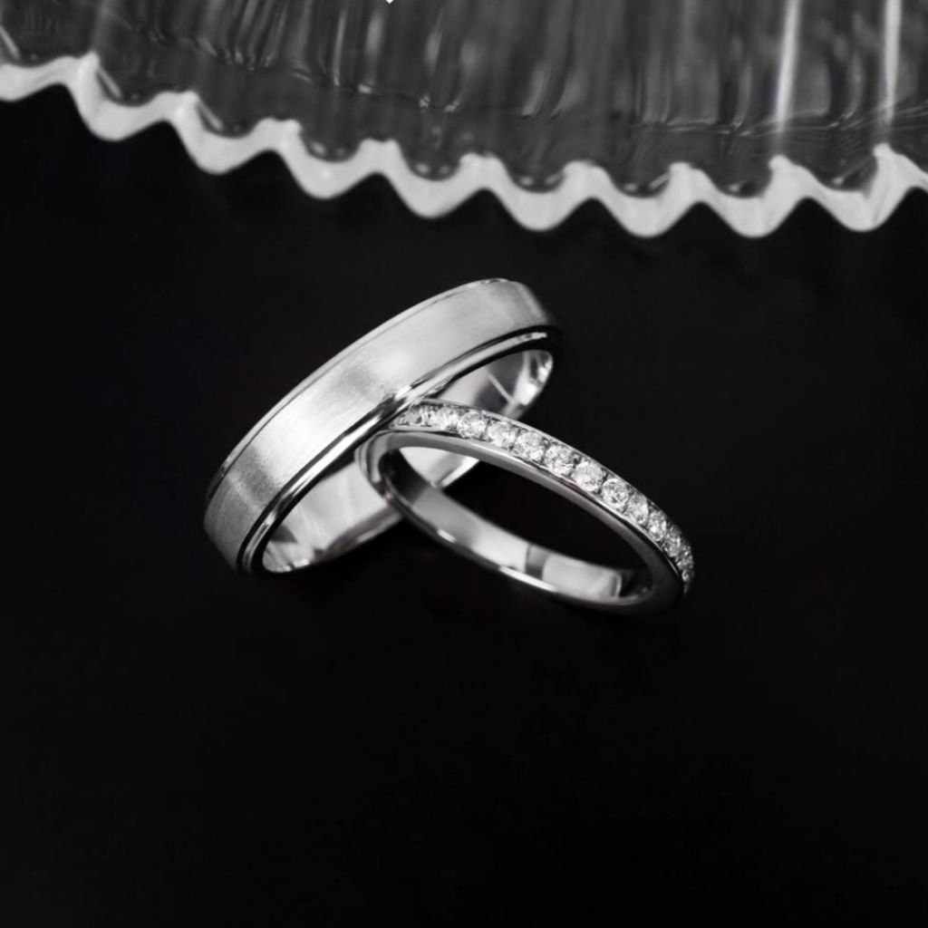 cincin muslim tunangan handmade / perak asli / tunangan