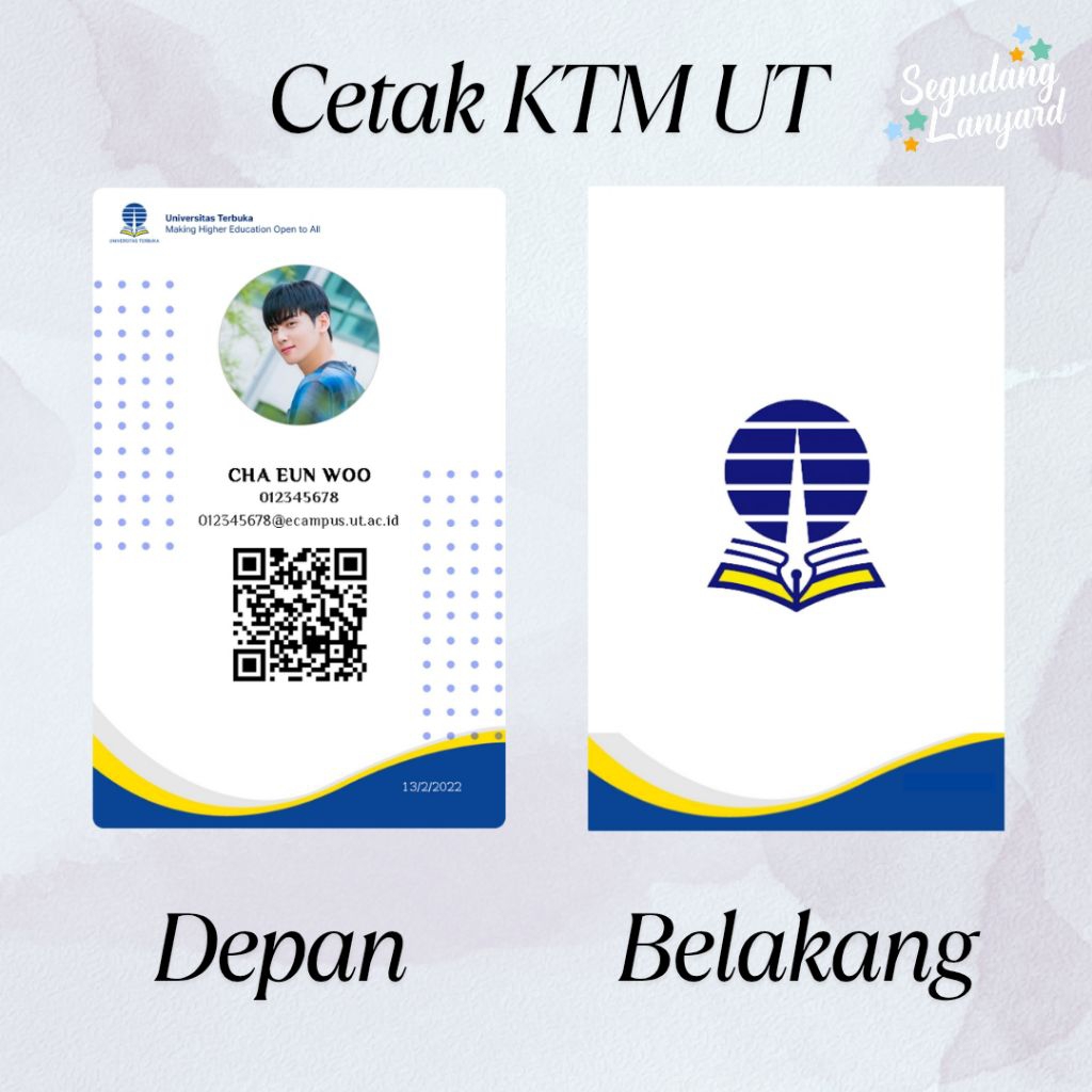 

CETAK KTM UNIVERSITAS TERBUKA TERMURAH, SATU HARI JADI!!!