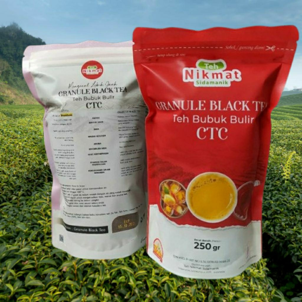 

BLACK TEA BROKEN PEKOE 1 (BP1) PROSES CTC - TEH HITAM BP1 TENIS- TEH NIKMAT SIDAMANIK