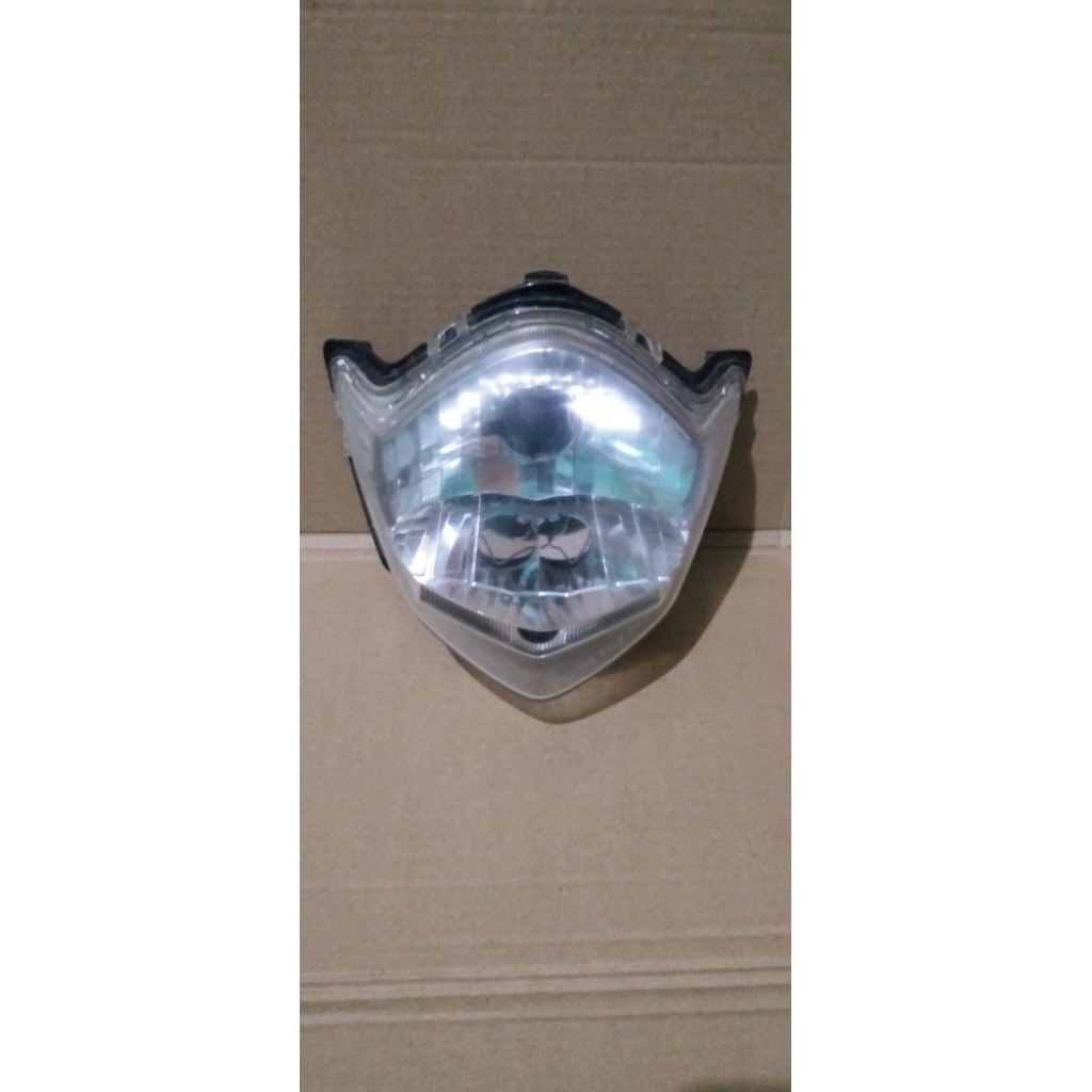 headlamp reflektor lampu depan Yamaha Vixion old lama original copotan