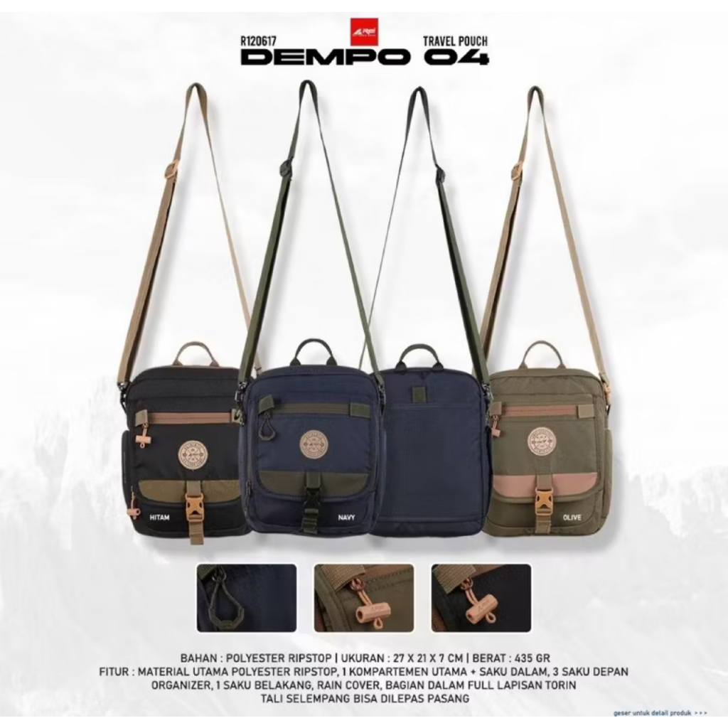 Tas Selempang Pria Rei Dempo 04