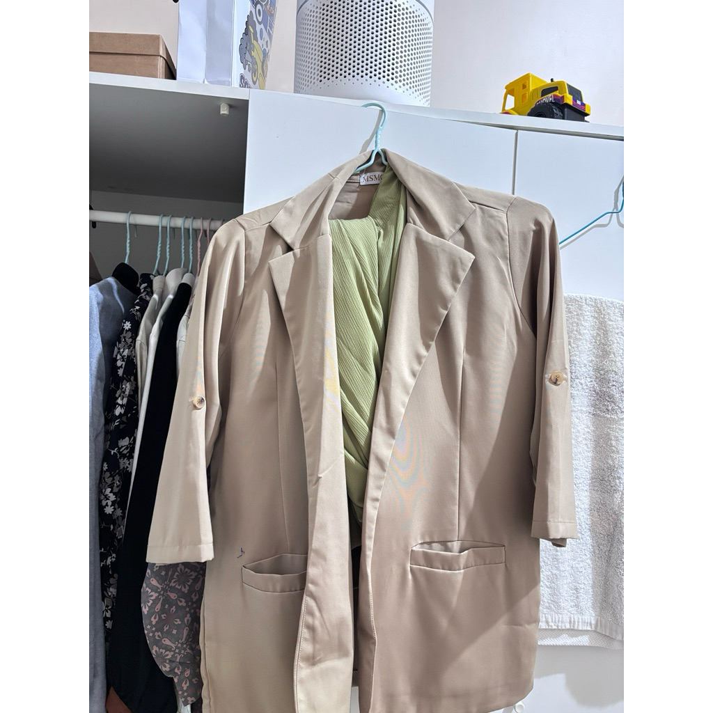 MSMO Alexa Blazer Longsleeve / Blazer Wanita / Outer Wanita / Jas Wanita