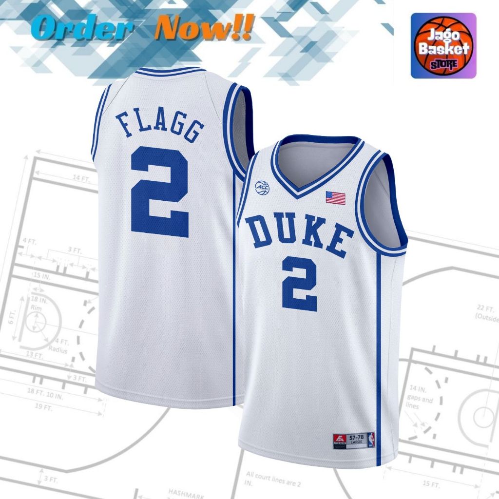 NEW Jersey Basket Rookie Cooper Flagg NCAA Duke & Dallas Mavs