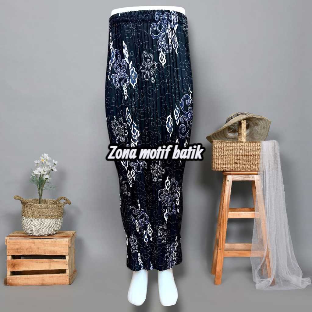 Bawahan Kebaya Anak Usia 7-12 Tahun/Rok Plisket Batik/Bawahan Kebaya Anak Modern