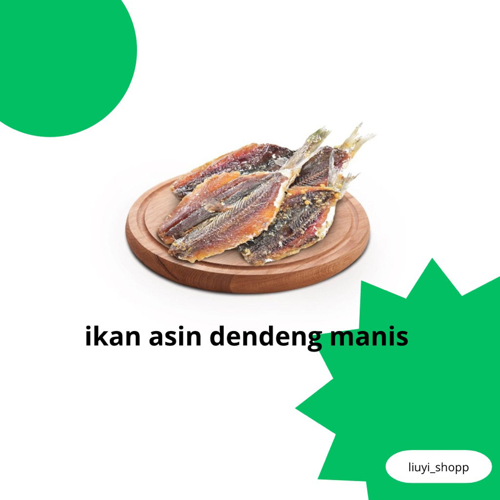 

ikan asin dendeng manis 100grm