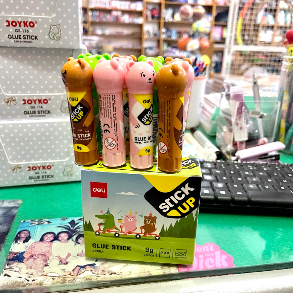 

(12 PCS) DELI LEM KERTAS 9 GRAM 6366A