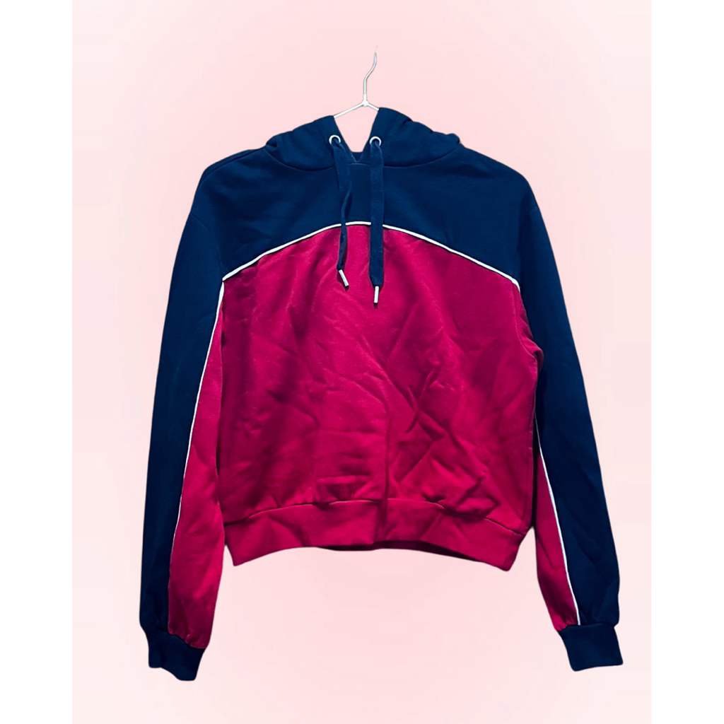 Prelove Crop Hoodie HM Size XS