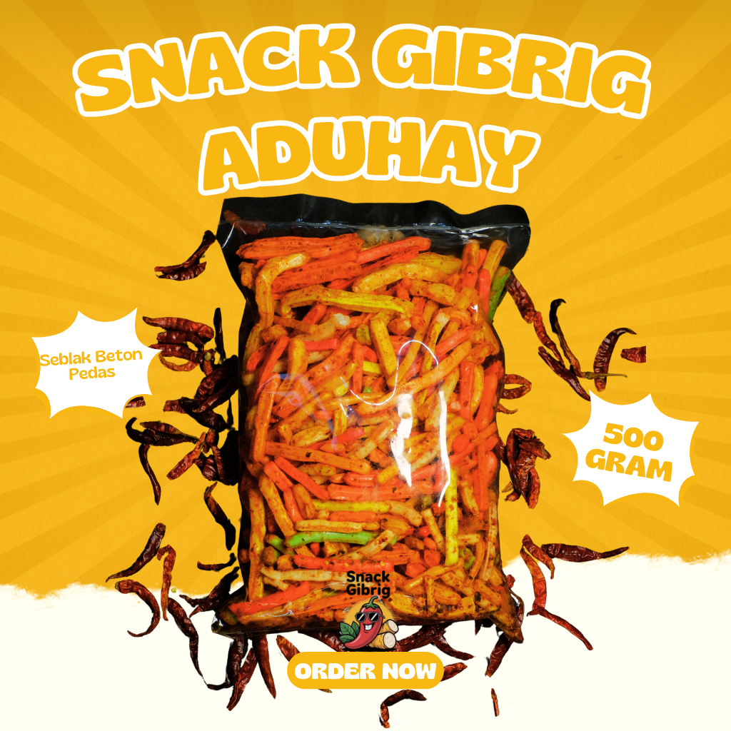 

Seblak Beton / Kerupuk Beton Pedas Daun Jeruk