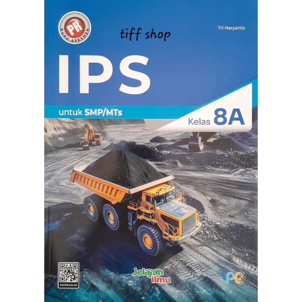 Buku PR/LKS Interaktif IPS kelas 8a, 8 semester 1 (Kurikulum Merdeka),  intan pariwara