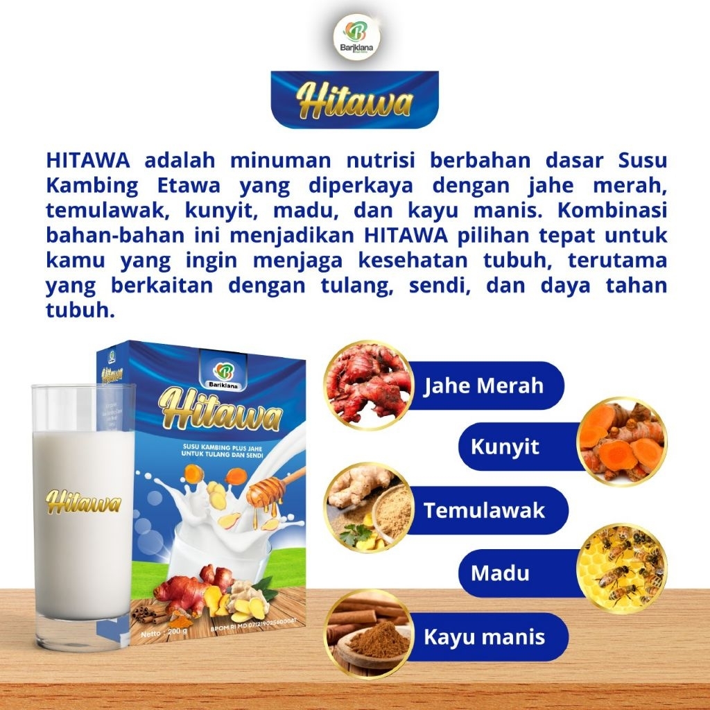 

Susu kambing etawa plus herbal