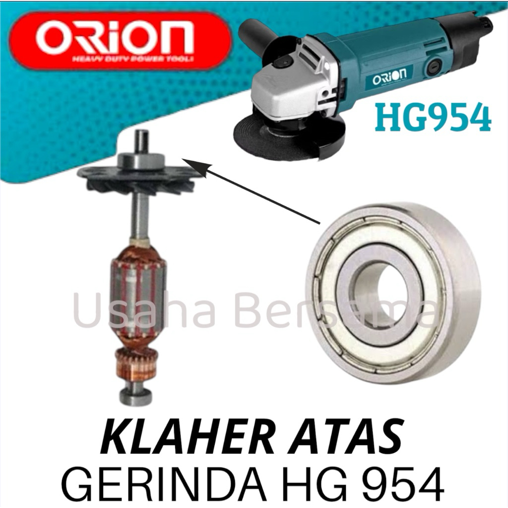 KLAHER ATAS GERINDA ORION HG 954 BEARING ATAS GERINDA HG954 ORION