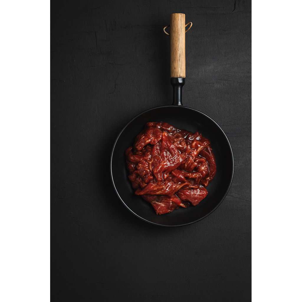 

[GRASS FED] Ready To Cook Daging Sapi Slice Beef Reguler Shortplate AUS 250g Marinasi