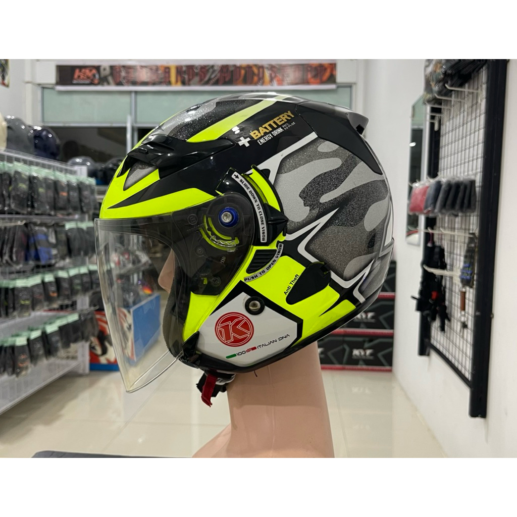 KYT OPEN VENOM ALEIX ESPARGARO BEKAS - XL