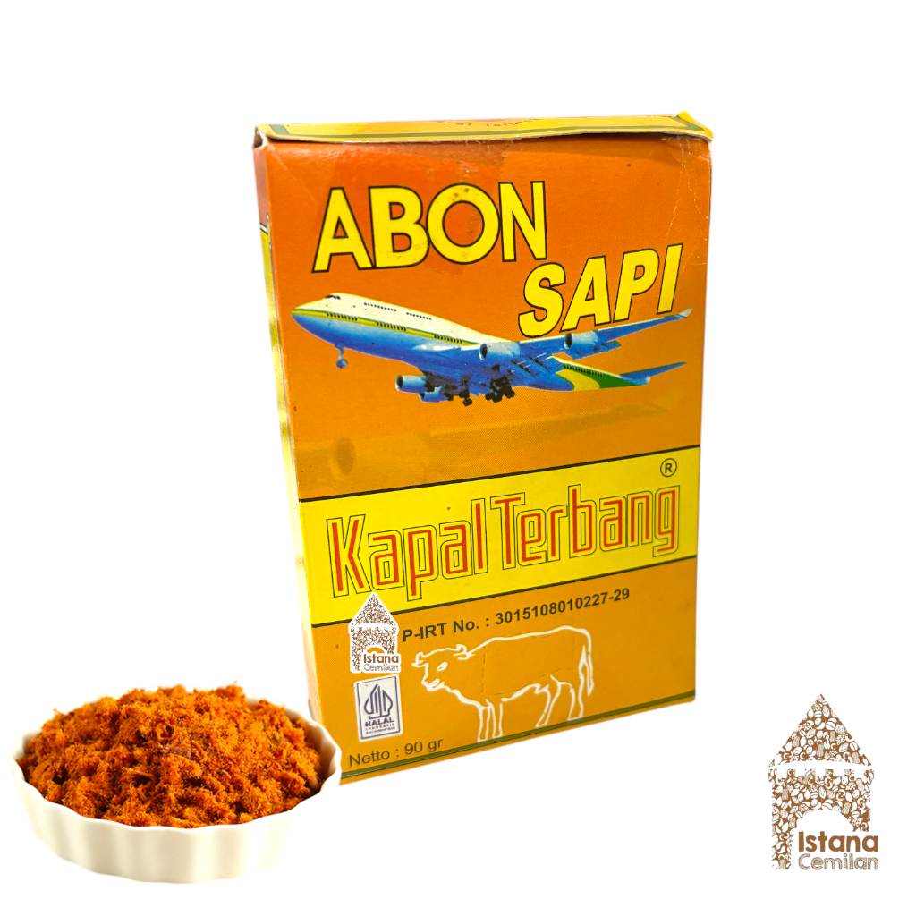

Abon Sapi Kapal Terbang 90 Gram