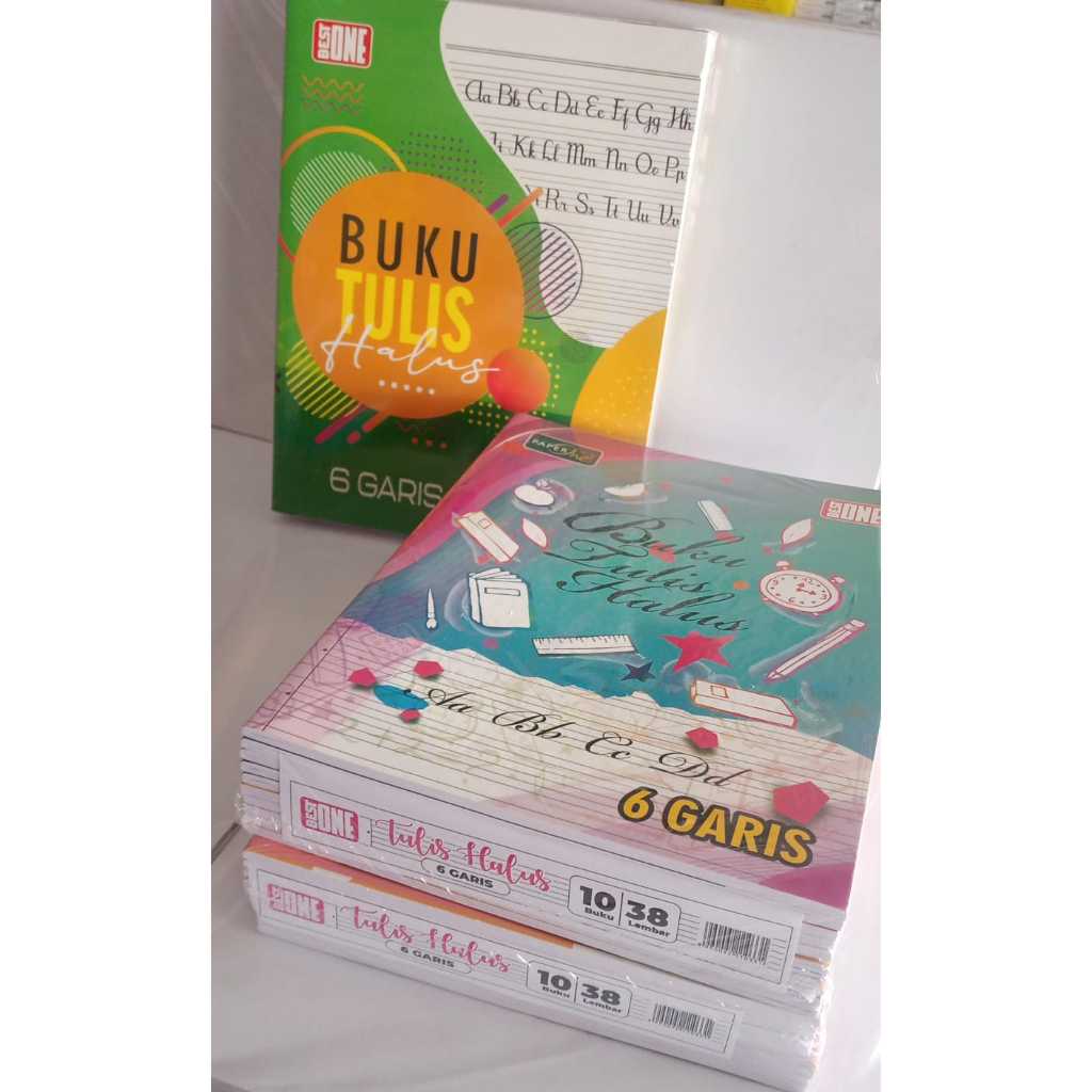 

Buku Tulis Halus Best One Garis 6 1 Pack