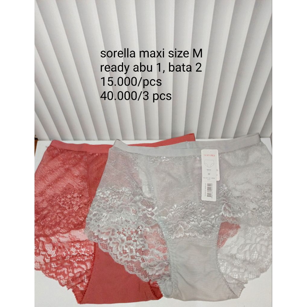 celana dalam wanita sorella