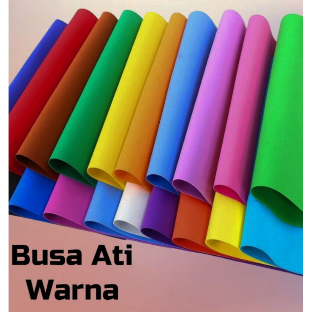 Spon Eva. busa Ati tebal 3mm ukuran 20cm.X200cm spon eva busa spon eva lembaran