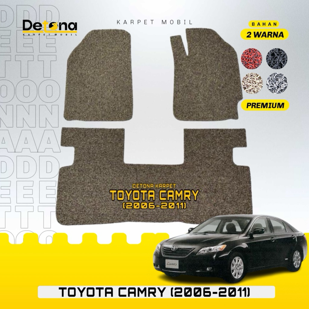 KARPET MOBIL MIE PREMIUM TOYOTA CAMRY 2006-2011 / KARPET MIE PREMIUM TOYOTA CAMRY 2006-2011