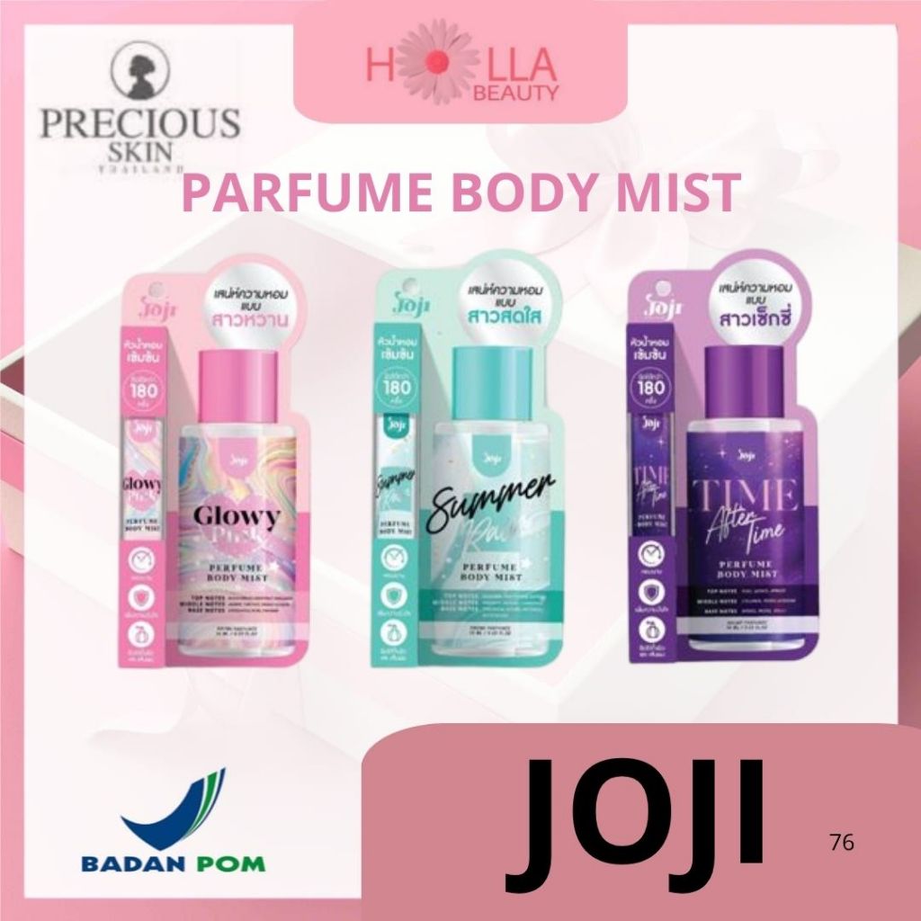 JOJI PERFUME BODY MIST 10ML / PARFUM BADAN / BODY MIST / TRAVEL SIZE