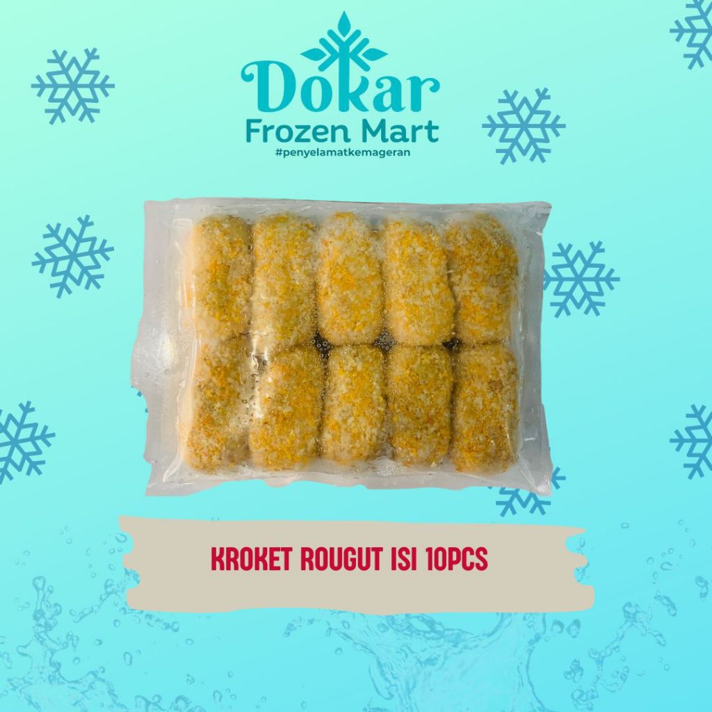 

Kroket Rougut Isi 10pcs
