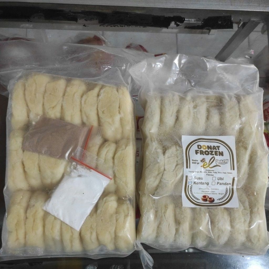 

Donat Kentang isi 21 Ubi, Pandan, Kentang Bogor Frozen