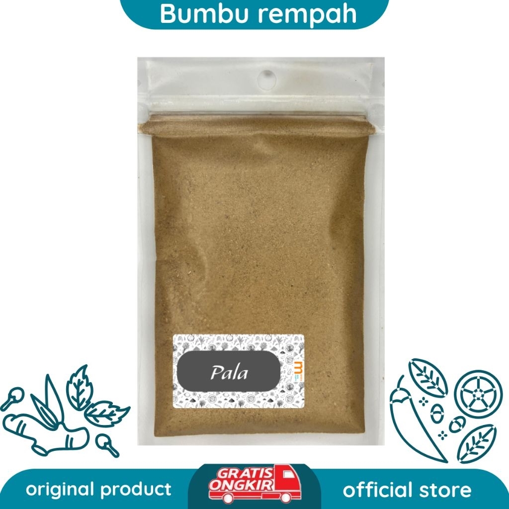 

PALA BUBUK/NUTMEG POWDER/PALA BUMBU INSTAN/ BIJI PALA BUBUK