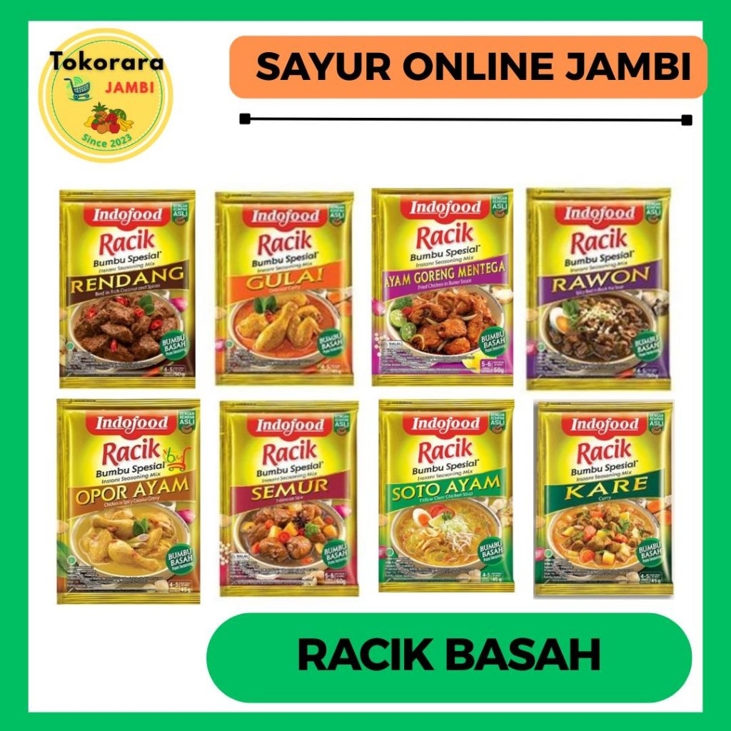 

RACIK Bumbu Basah instan/pcs-tokorara.jambi