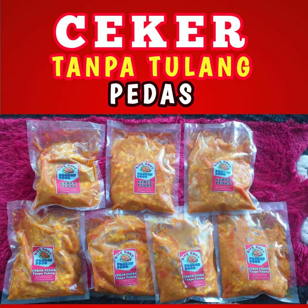 

ceker ayam tanpa tulang pedas by aishamry frozen food