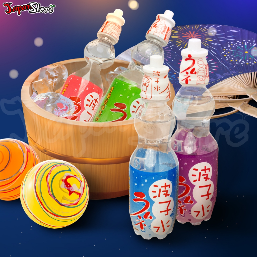 

Edo Ramune 250 ml [Minuman Bersoda Khas Jepang]