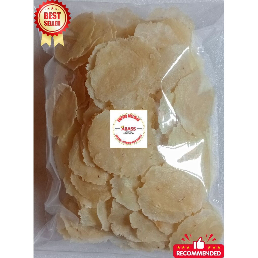 

Emping Melinjo Mentah Original Super (500Gram) Siap Goreng/Emping Biji Melinjo Asli Pandeglang Banten 500gr