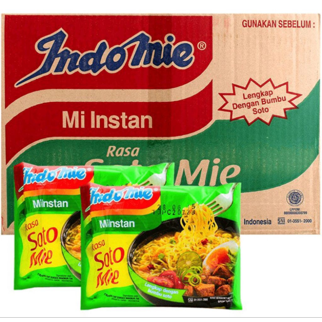 

Indomie Soto Mie 1 Dus
