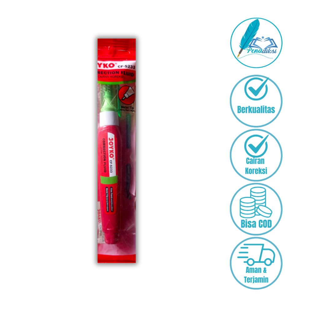 

Joyko Correction Fluid Cairan Koreksi
